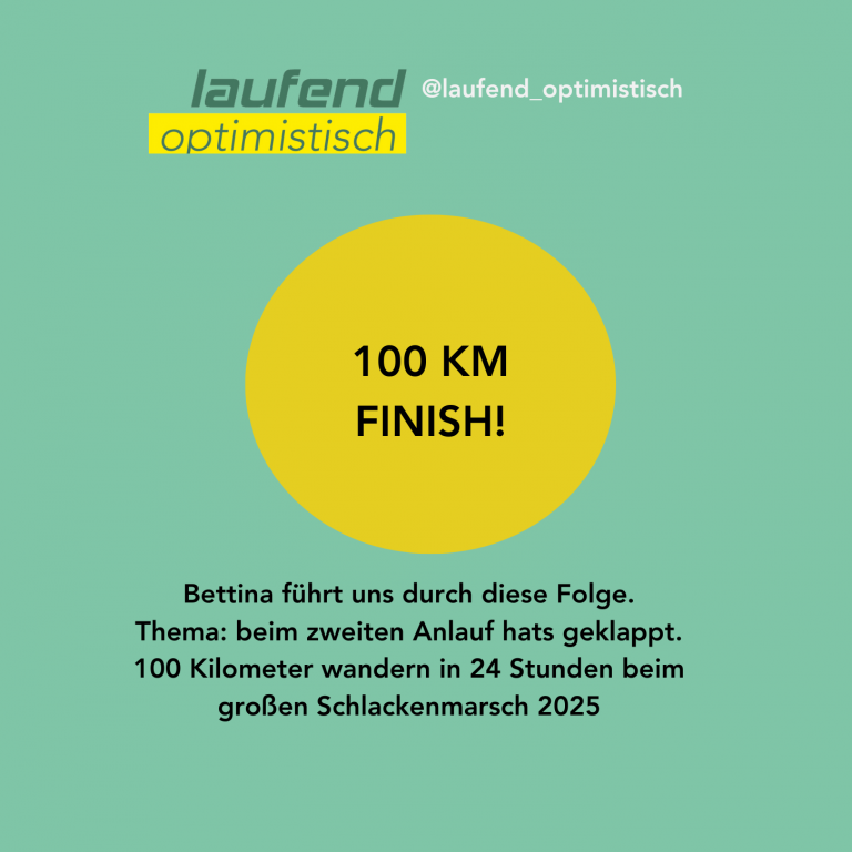 100 km wandern in 24 Stunden – mein Finish beim großen Schlackenmarsch 2025!
