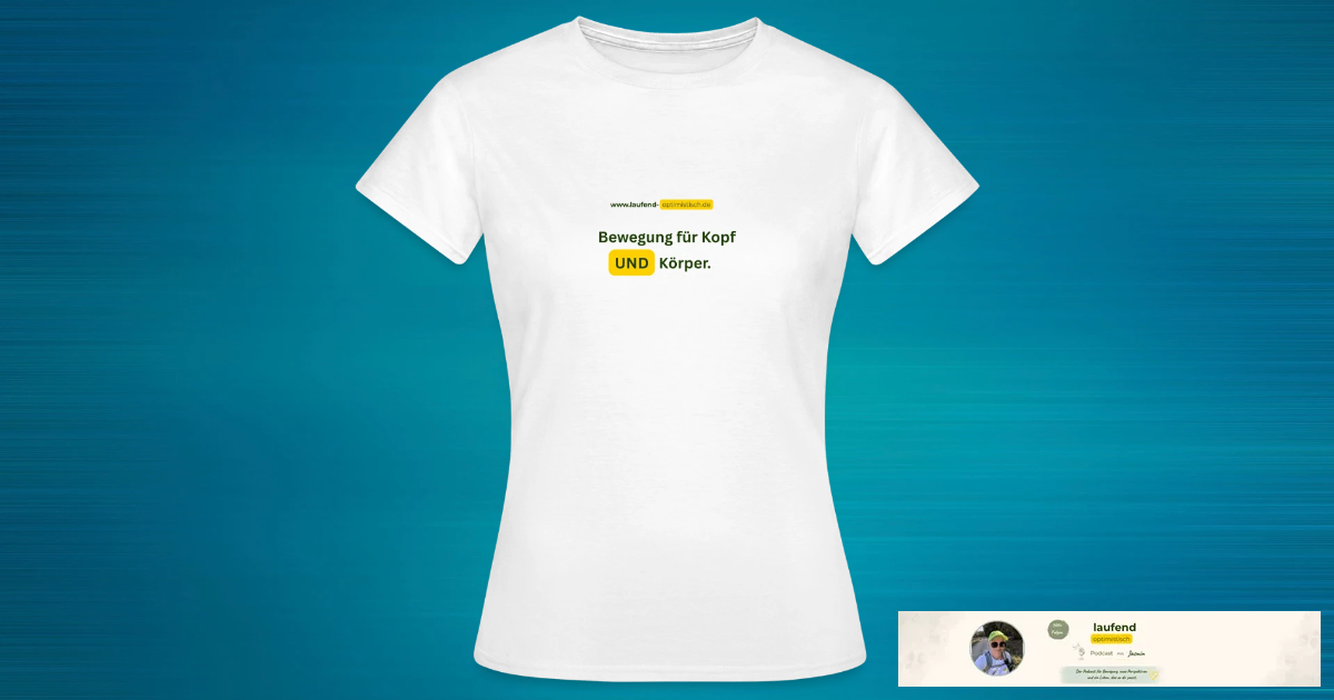 Laufend-Optimistisch-Shirt
