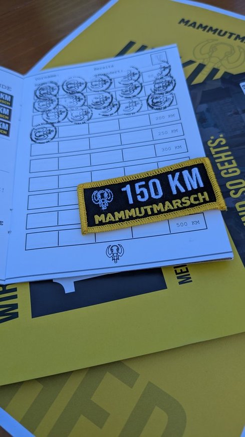 Zielbereich beim Mammutmarsch