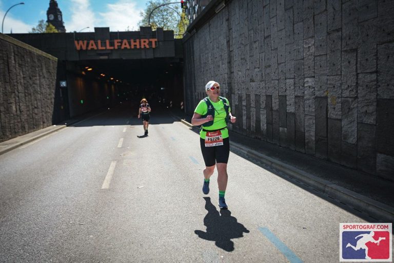 Jasmin beim Hamburg Marathon 2024